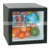 transparent glass door mini fridge /cooler/refrigerator