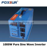 Foxsur 1000w off grid new product inverter 48V dc to 110V AC with excellent price for industrial products use with controller