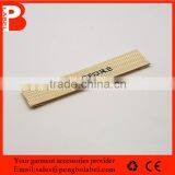 Custom Satin Woven Label / Centerfold Woven Label for Shoes thumbnail-1