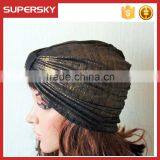 A-146 Fashion Hair Turban Hat Fashion Jersey Twist Turban Women Stretch Turban Hat thumbnail-2