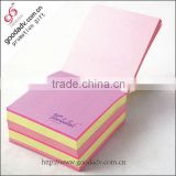 Wholesale customize high quality Promotions Color notepad / cheapest notepad