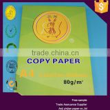 A4 Size and White Color Office copy paper A4 80gsm