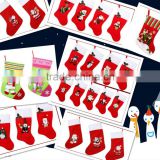 Wholesale cheap santa sacks;promotional kids christmas gift funny christmas santa sacks