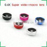 Wide Angle Macro Lens 2 in 1 Universal Clip Lens Kit for Iphone 6 6 Plus Samsung Galaxy