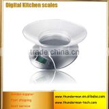 Kitchen scale 5kg for food,vegetable,fruit with LCD display
