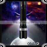 Promotion POPPAS T809 3W XPE Zoomable Bright Rechargeable Aluminium 18650 Battery Led Waterproof Led Flashlight