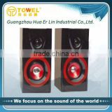 Wooden 2.0CH Home Theater Speaker System Surround Sound Powered Speaker Surround Sound Amplifier