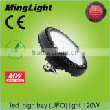 Meanwell driver 80w-200w industrial lighting led high bay light 120w