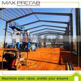 low cost light steel structure poultry shed design house