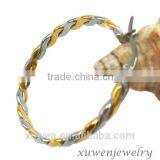 Gold Plated Custom Stainless Steel Fancy Earring Designer