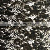 Computer Case Skulls Pattern Water Transfer Printing Film Width 50cm GWN1361