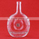 Hot Selling Embossed Dragon Liquor Bottles 700ml Honest Capacity Bottles Arch Shape Brandy Bottles