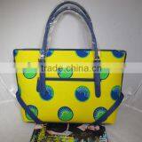 China Factory African Wax Print Fabric Handbags for Lady thumbnail-2