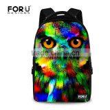 China Supplier Backpack,Backpack Bag,Animal Owl Printing School Backpack thumbnail-1
