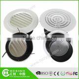 ABS Plastic Round Disc Dampers Ceiling Louver Air Diffusers thumbnail-4