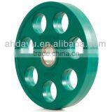 Color Rubber Coated Weight Plate With 7 Holes thumbnail-4