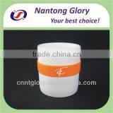 Custom Stretch Orange Silicone Cup Rubber Band thumbnail-1