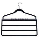 4-Bars Flocked Pants Hanger thumbnail-1