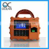 Portable Fingerprint Time Attendance Device With GPRS Wifi