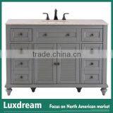 48" Antique Furniture Used Bathroom Vanity Cabinets