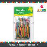 Colorful Craft Wood Match Sticks, Small Wooden Stick Matches, Wooden Stick thumbnail-1