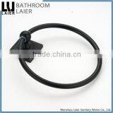 Elegant Wholesale Prices Zinc Alloy ORB Finishing Bathroom Accessories Wall Mounted Towel Ring thumbnail-4
