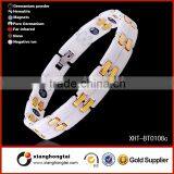 Bio Magnetic Tungsten Steel Bracelet With Energy Magnetic Stone,tungsten Jewelry Professional Manufactory thumbnail-3