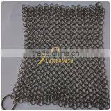 Stainless Steel Chain Mail Cast Iron Clean