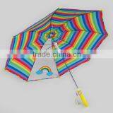 High Quality Rainbow Straight Kids Umbrella thumbnail-4