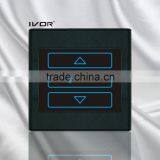 1 Gang Dimmer Touch Switch Piano Black (SK-T2300D1-PBK) thumbnail-1