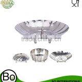 Fruit Collapsible Vegetable Stainless Steel Food Steamer thumbnail-1