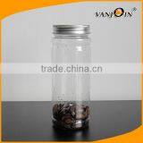 Empty Food Grade Plastic Food Storage Jars 330ml With Aluminum Cap thumbnail-6