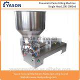 Small Scale Single Head Cream Pneumtic Filling Machine With 100-1000ml