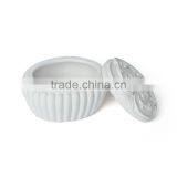 Beautiful White Resin Jewelry Box thumbnail-6