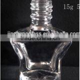 Factory Sales Empty 5ml Nail Polish Bottle With Black Lid Wholesale thumbnail-1