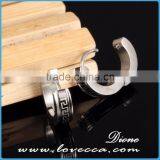 Stainless Steel Earrings Jewelry Wholesale Hoop Earring Silver thumbnail-3