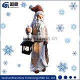 Christmas Lanterns Decor Garden Santas Statue thumbnail-1