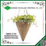 Wholesale Cheap Rustic Willow Hanging Baskets thumbnail-2