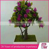 Good quality artificial plants plastic pot bonsai plant indoor plants supply