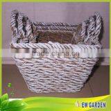 2015 New Style Cheapest Paper Rope Basket / Round Rattan Pot thumbnail-2