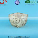 New Color Marble Design Ceramic Planter Pots Square thumbnail-4