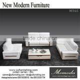 MT65 Very Soft L Shape Sectional Genuine Heated Modern Leather Sofa thumbnail-1
