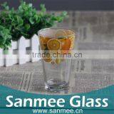 Manufacture Cheap Printed Glass Tea Tumbler Quality Round Glass Cup thumbnail-1