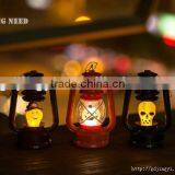 Modern Small Plastic LED Skull Table Lamp Halloween Hanging Decoration thumbnail-2