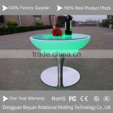 LED Lounge Coffee Table, Multi Color Change Party LED Cocktail Table thumbnail-1