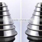 Skid Stop Rubber Base Stainless Steel Pet Bowls With Embossed Paws and Bones for Dogs Puppies Cats Feeder Bowl thumbnail-3