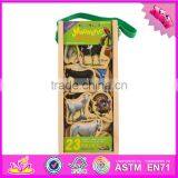 2016 New Design 23 Pieces Kids Educational Toy Wooden Magnetic Puzzle Map W14J005 thumbnail-6