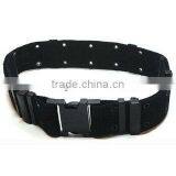 Black Nylon Web Firm Uniform Army Belt thumbnail-1