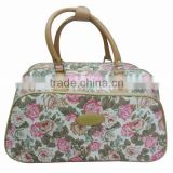 Newest classic printing design travel bag for women