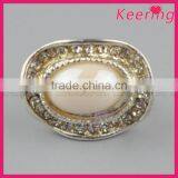 Vogue Hotsale Latest Design Acrylic Rhinestone Button Pins for Garments From Keering WBK-1459 thumbnail-1